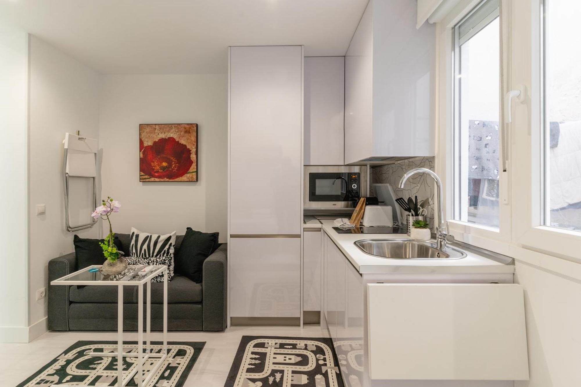 Modern Studio-1Bathroom-Chueca مدريد المظهر الخارجي الصورة