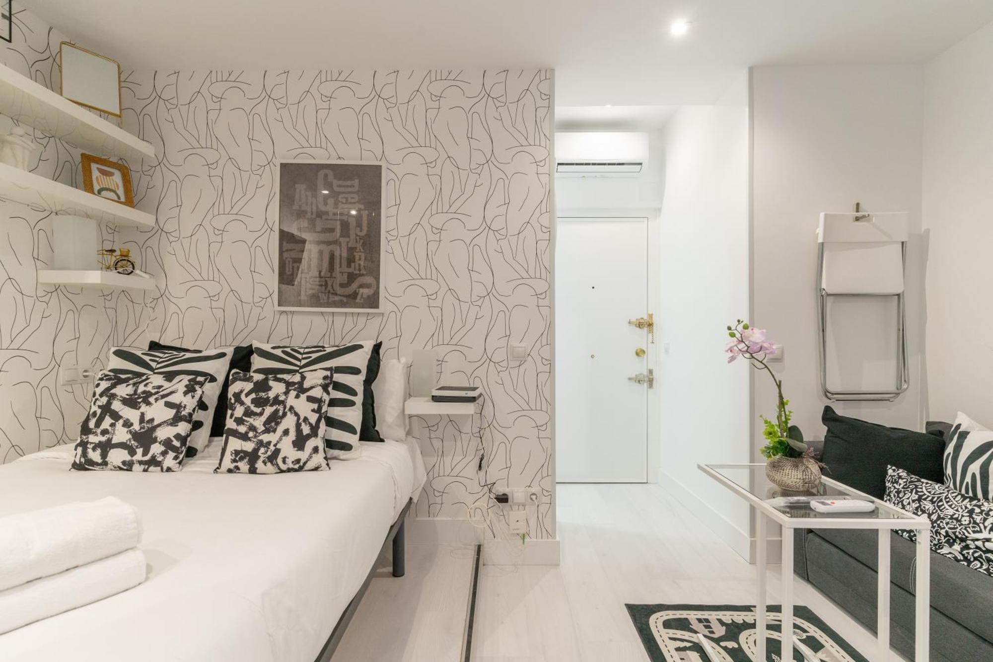 Modern Studio-1Bathroom-Chueca مدريد المظهر الخارجي الصورة