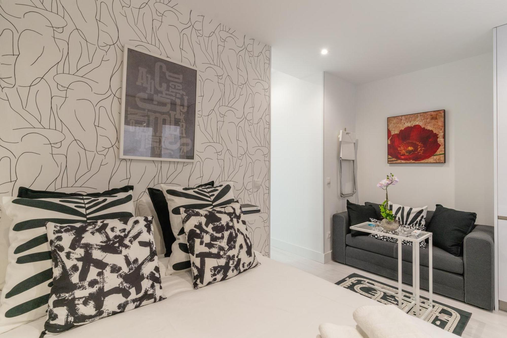 Modern Studio-1Bathroom-Chueca مدريد المظهر الخارجي الصورة