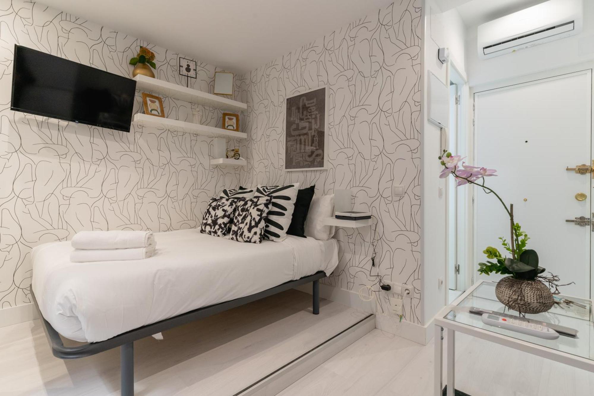 Modern Studio-1Bathroom-Chueca مدريد المظهر الخارجي الصورة